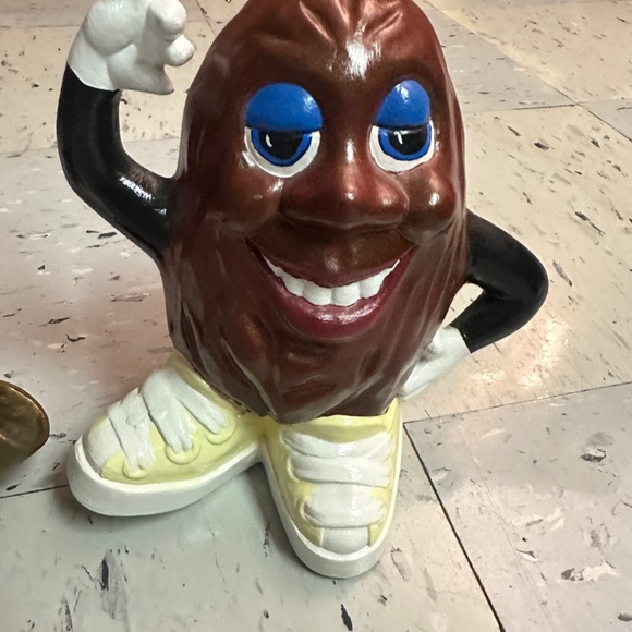 Vintage Ceramic California Raisins Lot Of 4 Large Figures Raisins - Picture 6 of 9